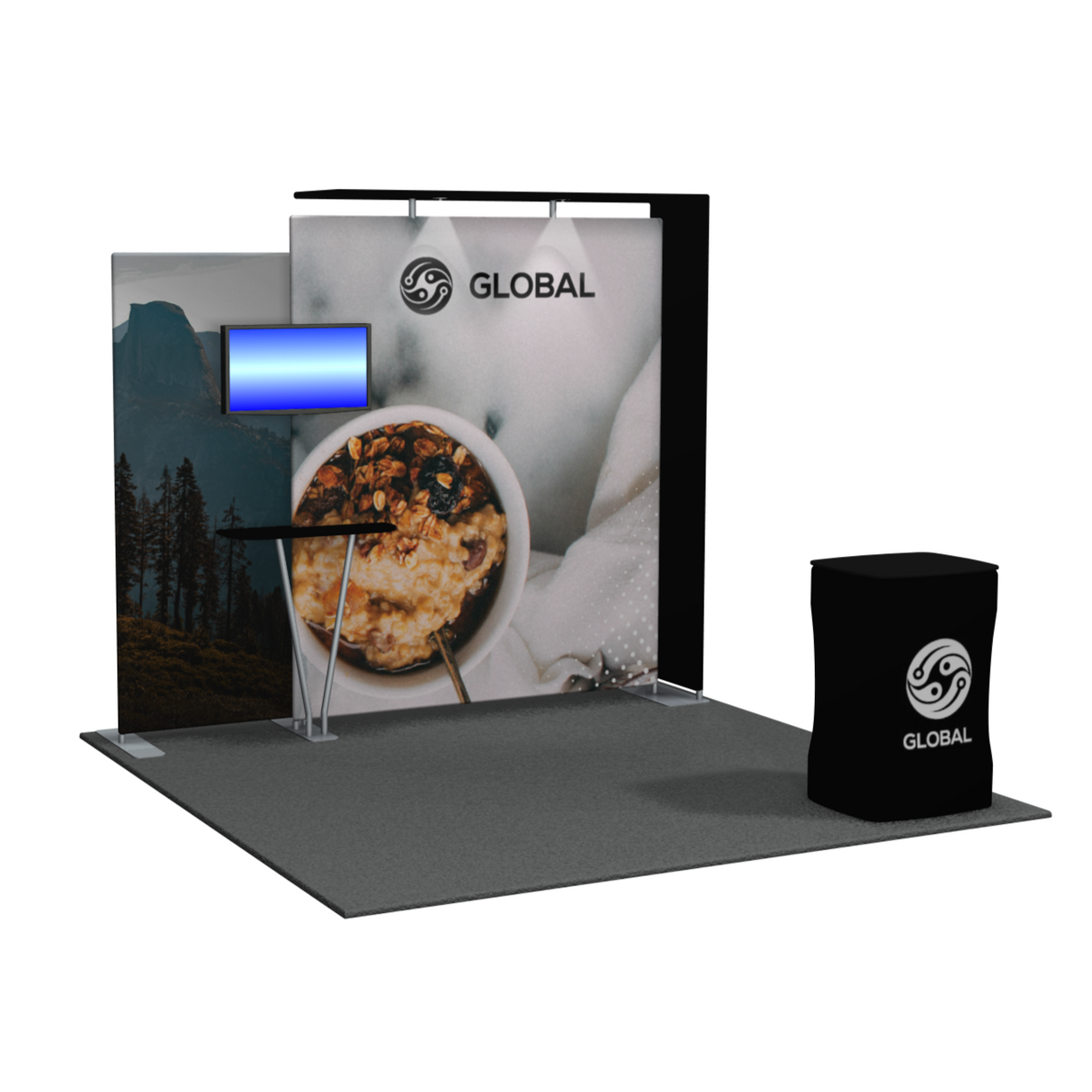 MDA-122-B | 10'x10' portable trade show booth