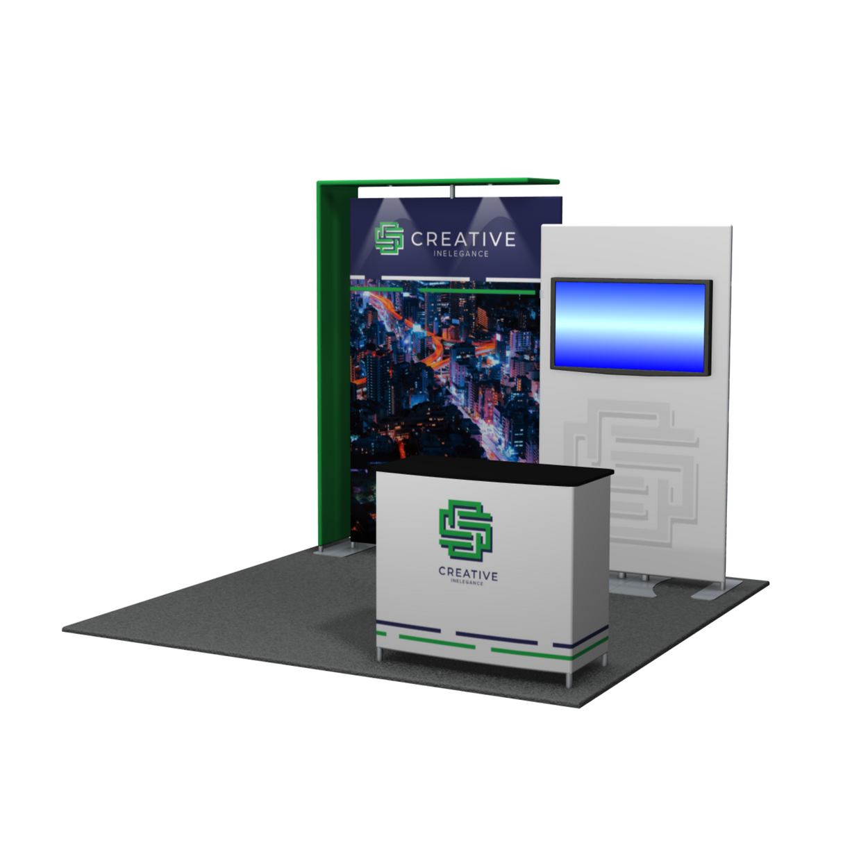 MDA-123-A | 10'x10' portable trade show booth