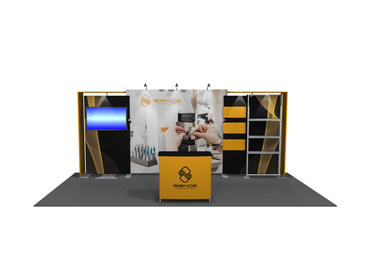 MDA-220 | 10'x20' portable trade show booth