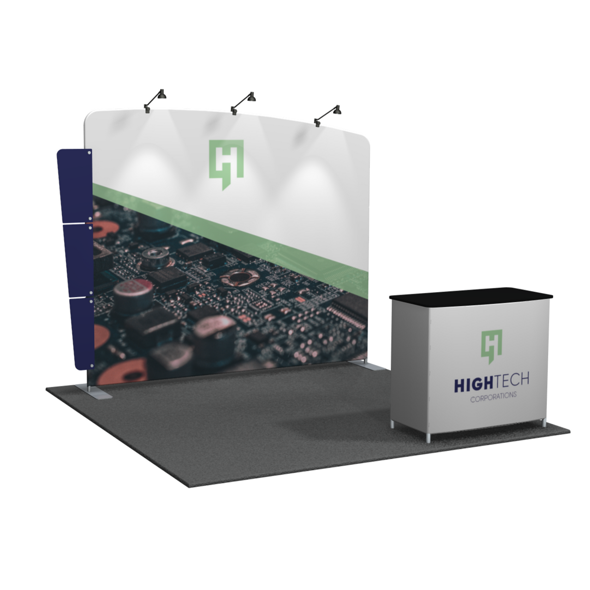 MDB-101-B | 10'x10' portable trade show booth