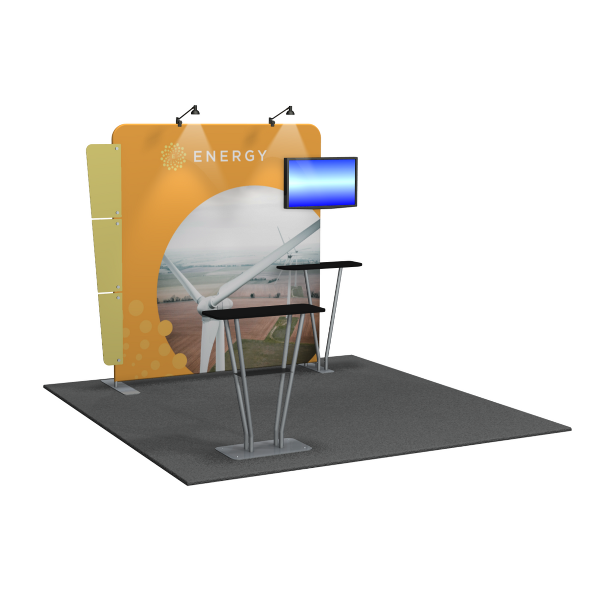 MDB-102-A | 10'x10' portable trade show booth