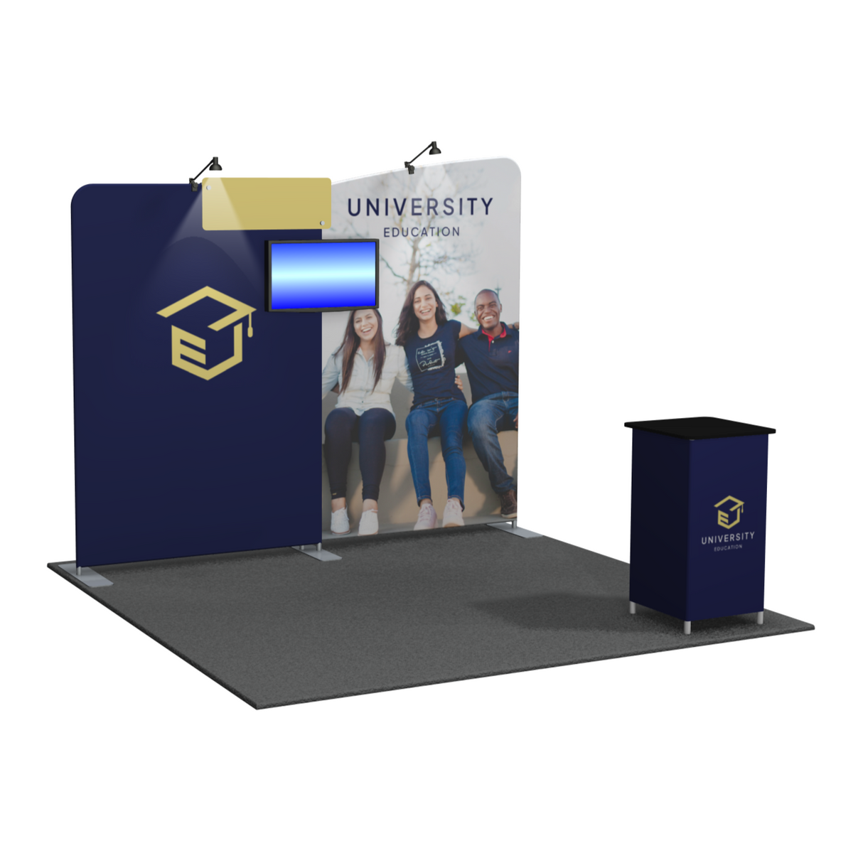 MDB-106-A | 10'x10' portable trade show booth