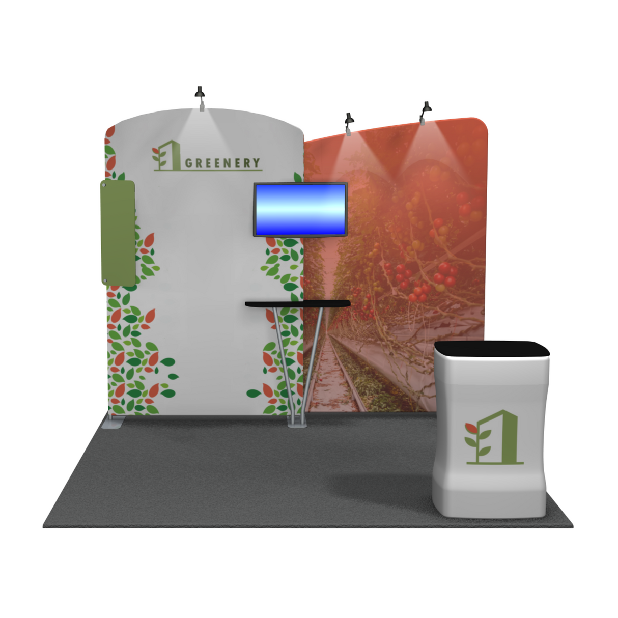 MDB-109-A | 10'x10' portable trade show booth