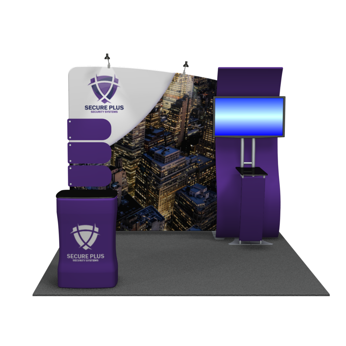 MDB-111 | 10'x10' portable trade show booth