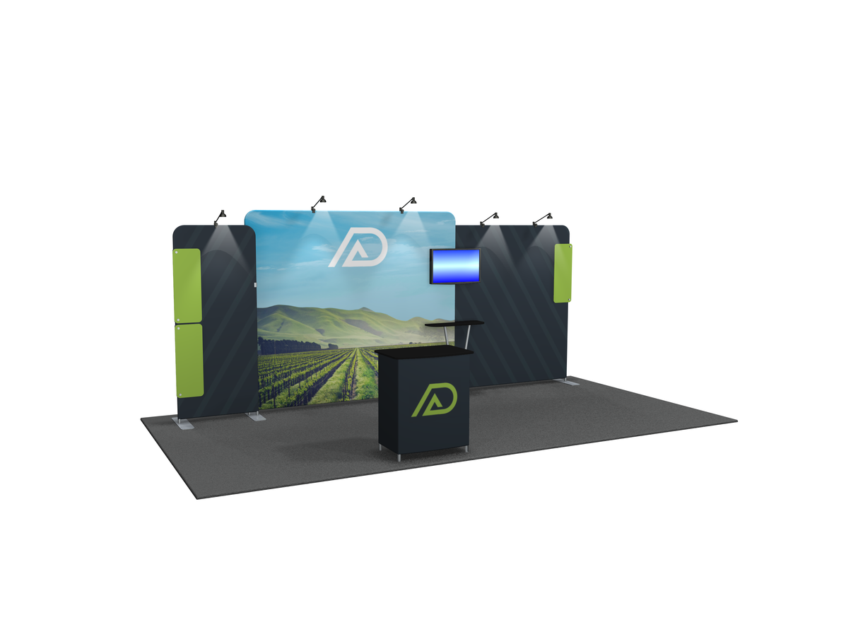 MDB-203 | 10'x20' portable trade show booth