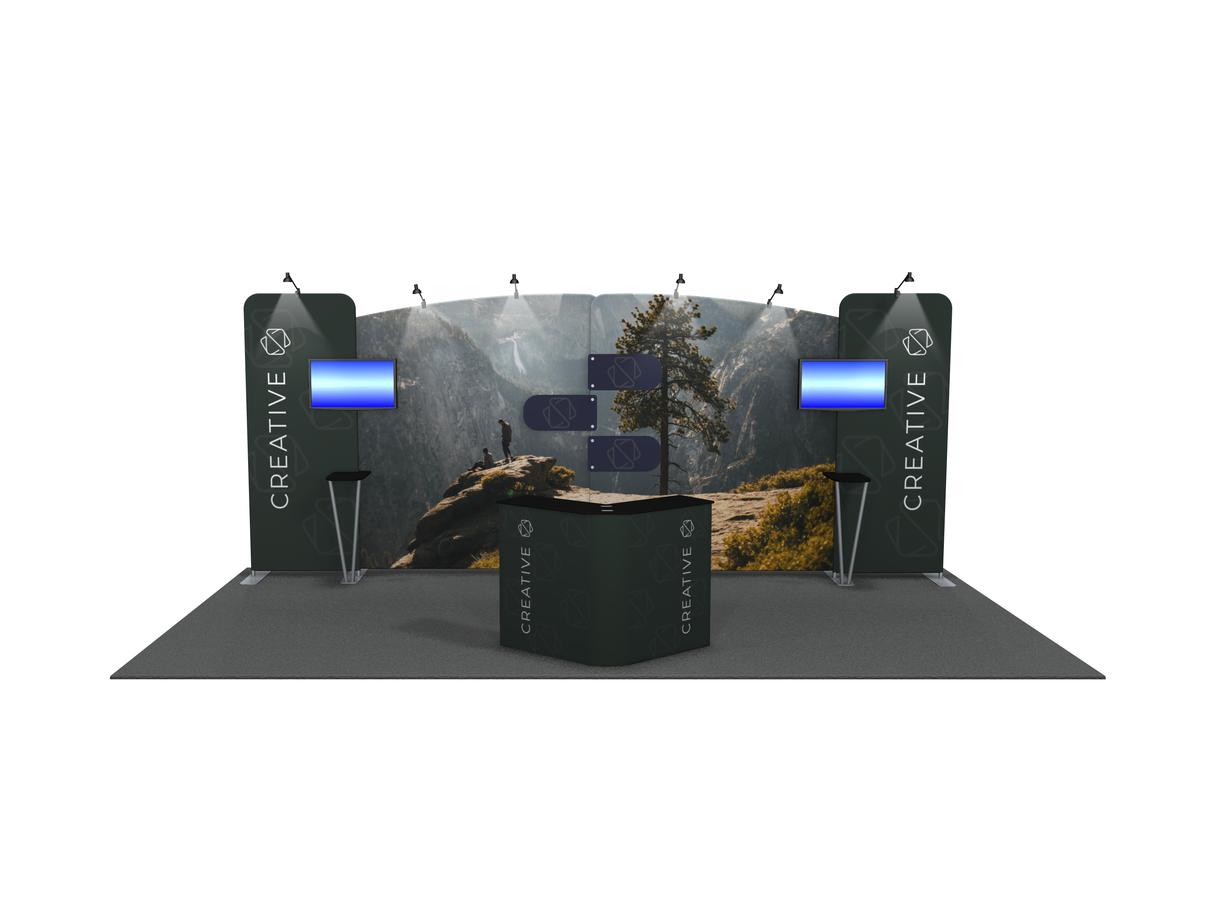 MDB-205 | 10'x20' portable trade show booth