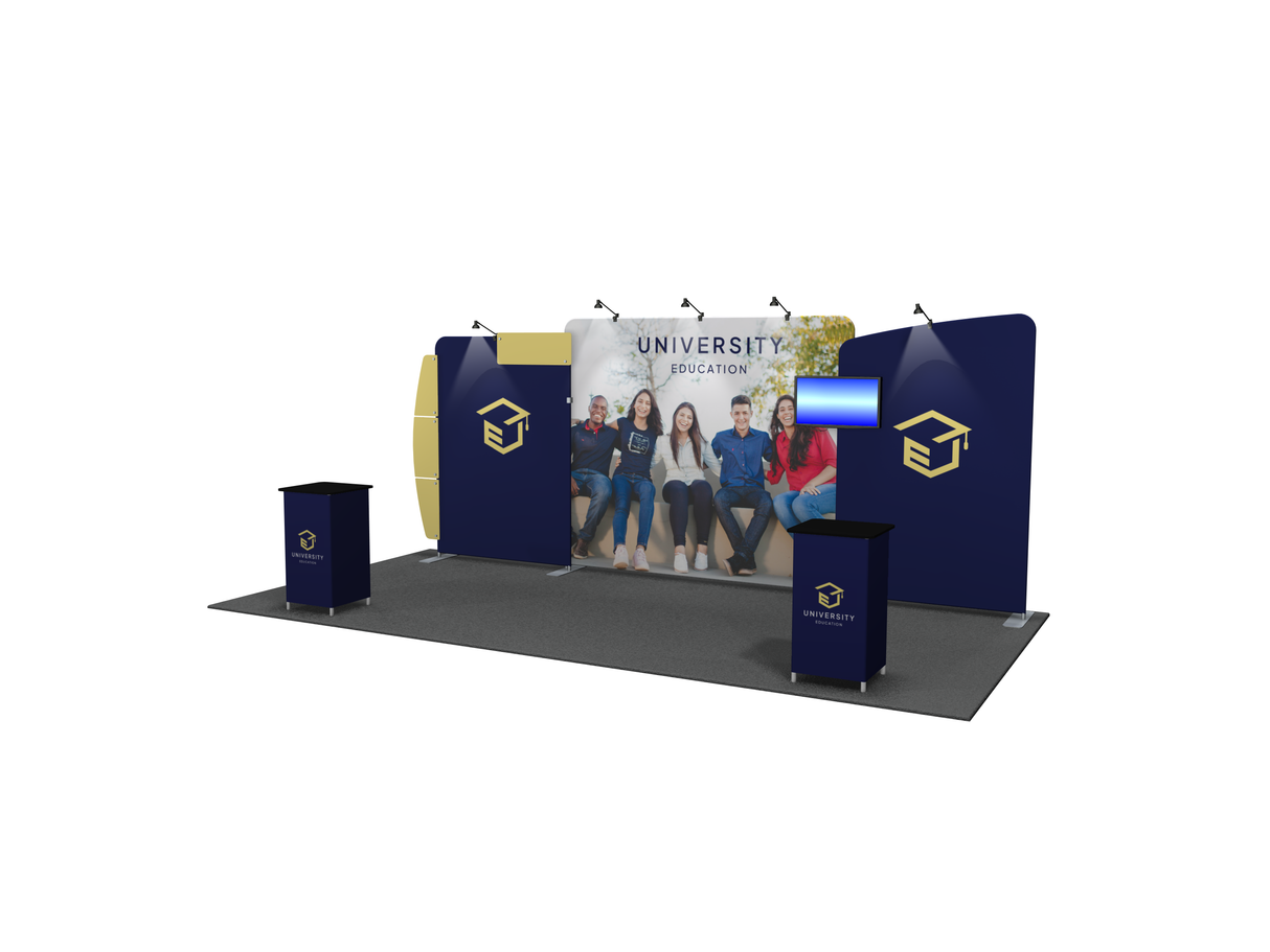 MDB-206 | 10'x20' portable trade show booth