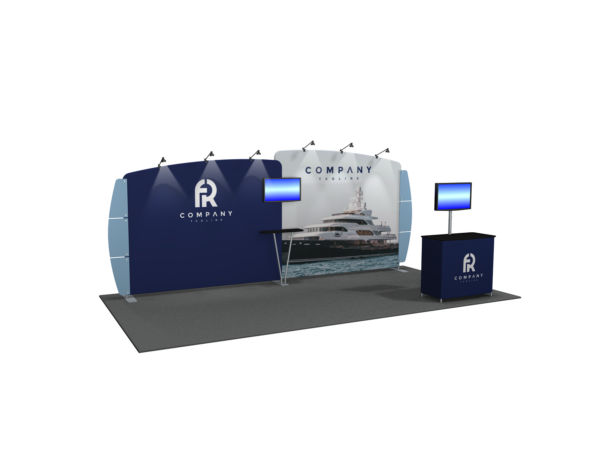 MDB-207 | 10'x20' portable trade show booth