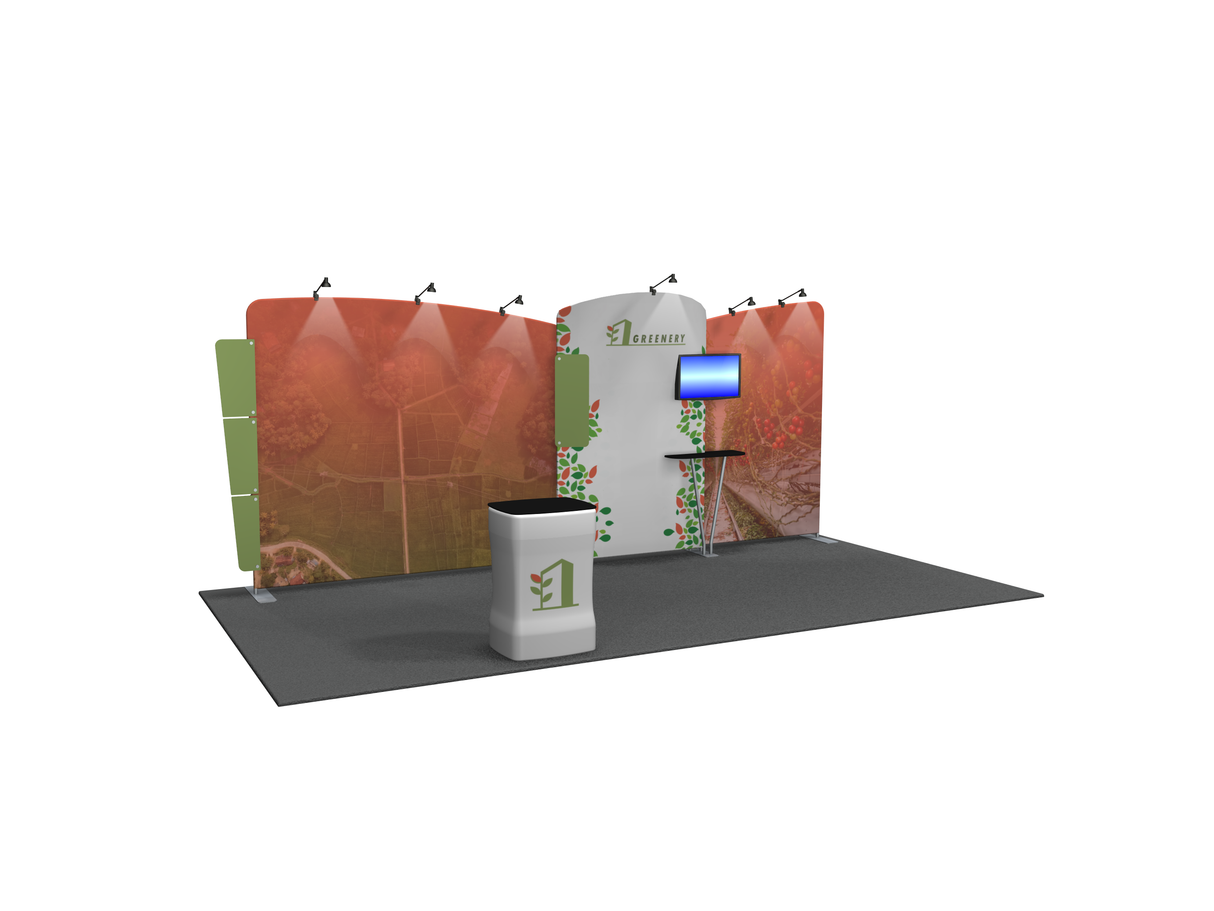 MDB-209 | 10'x20' portable trade show booth