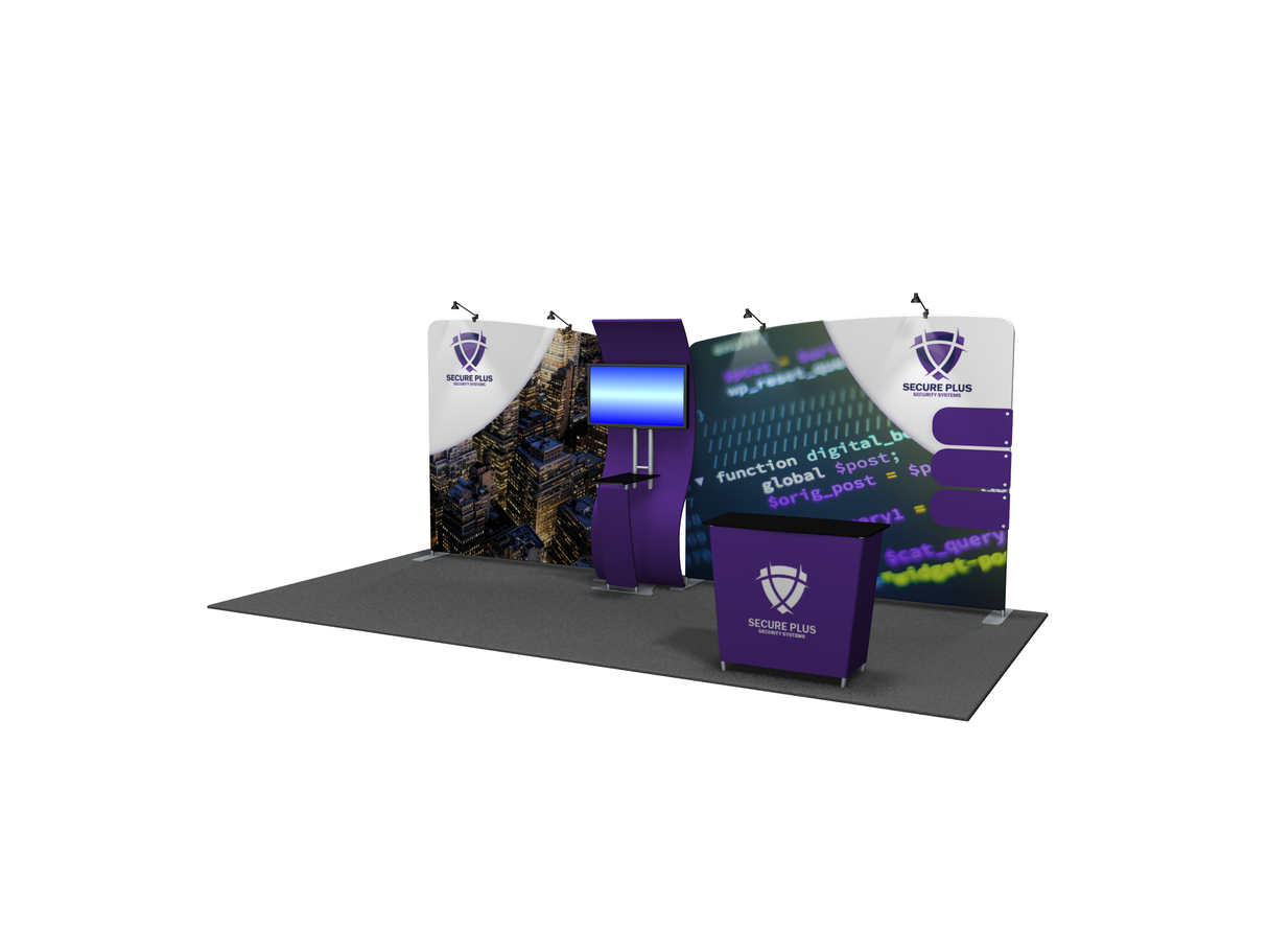 MDB-211 | 10'x20' portable trade show booth