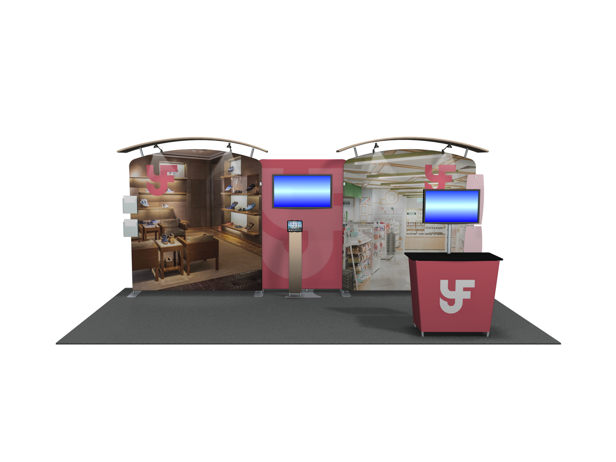 MDB-213 | 10'x20' portable trade show booth