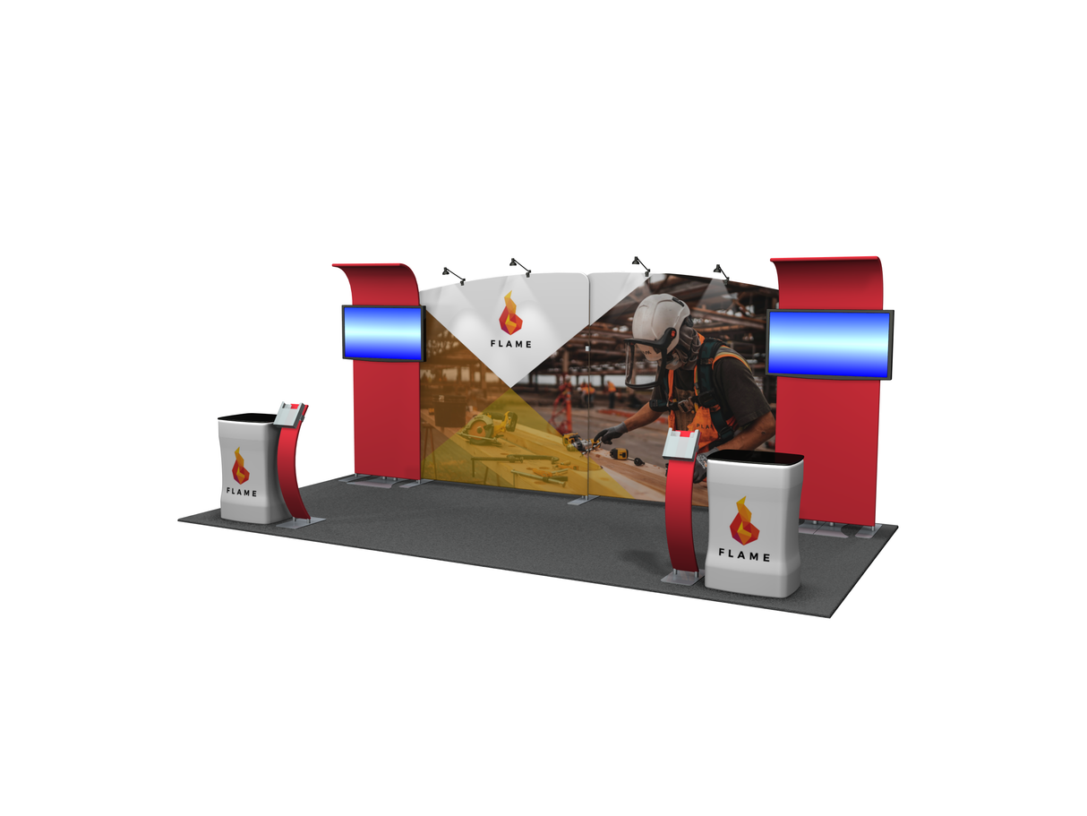 MDB-215 | 10'x20' portable trade show booth