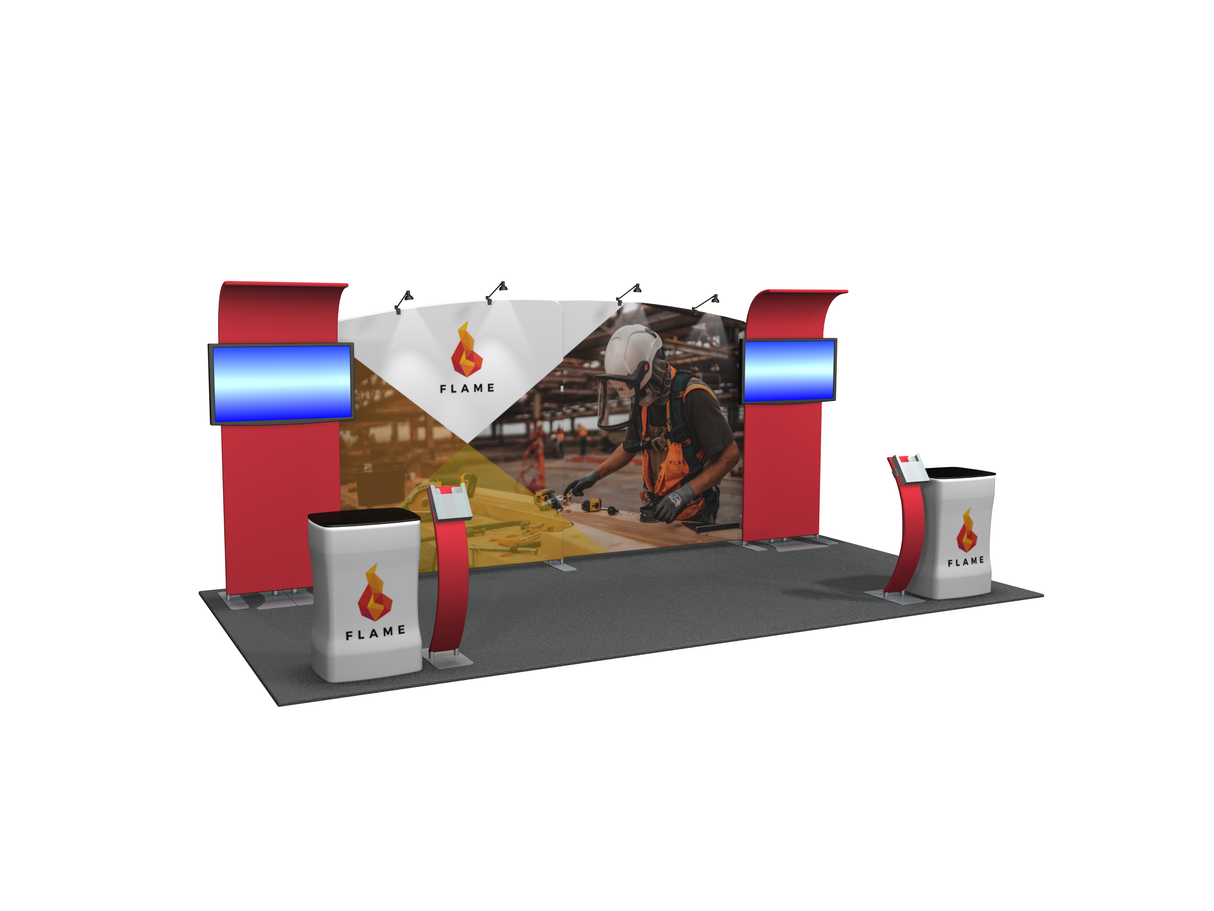 MDB-215 | 10'x20' portable trade show booth