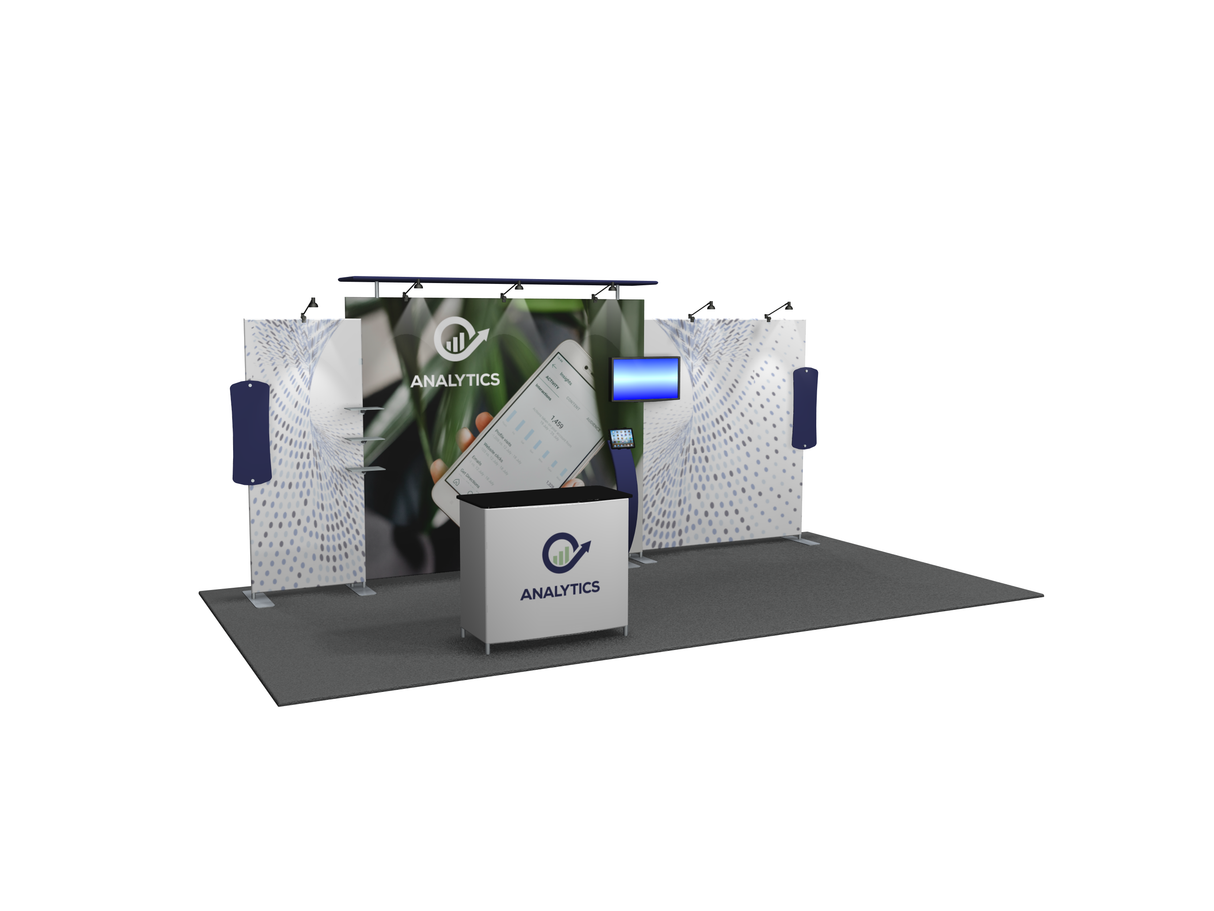 MDA-217 | 10'x20' portable trade show booth