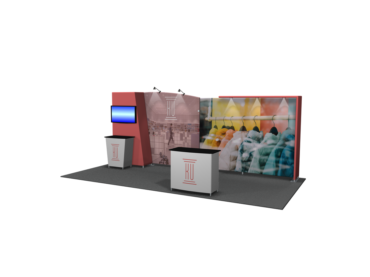 MDB2-2012 | 10'x20' portable trade show booth