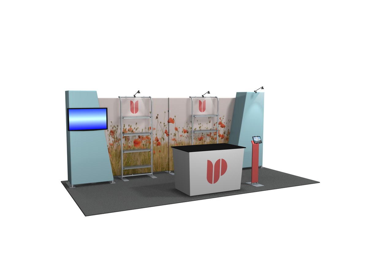 MDB2-2014 | 10'x20' portable trade show booth