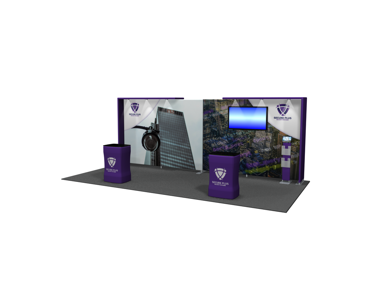 MDB2-2015 | 10'x20' portable trade show booth