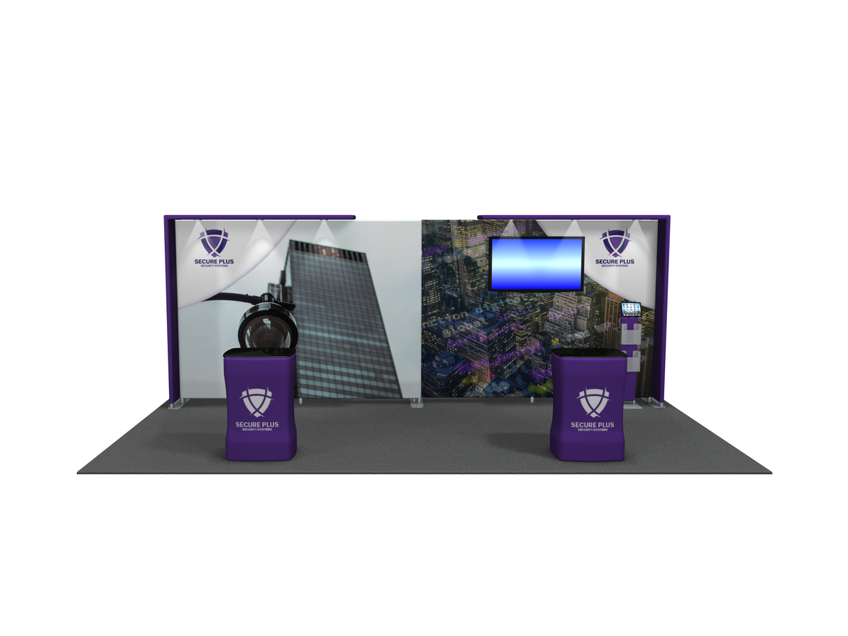 MDB2-2015 | 10'x20' portable trade show booth