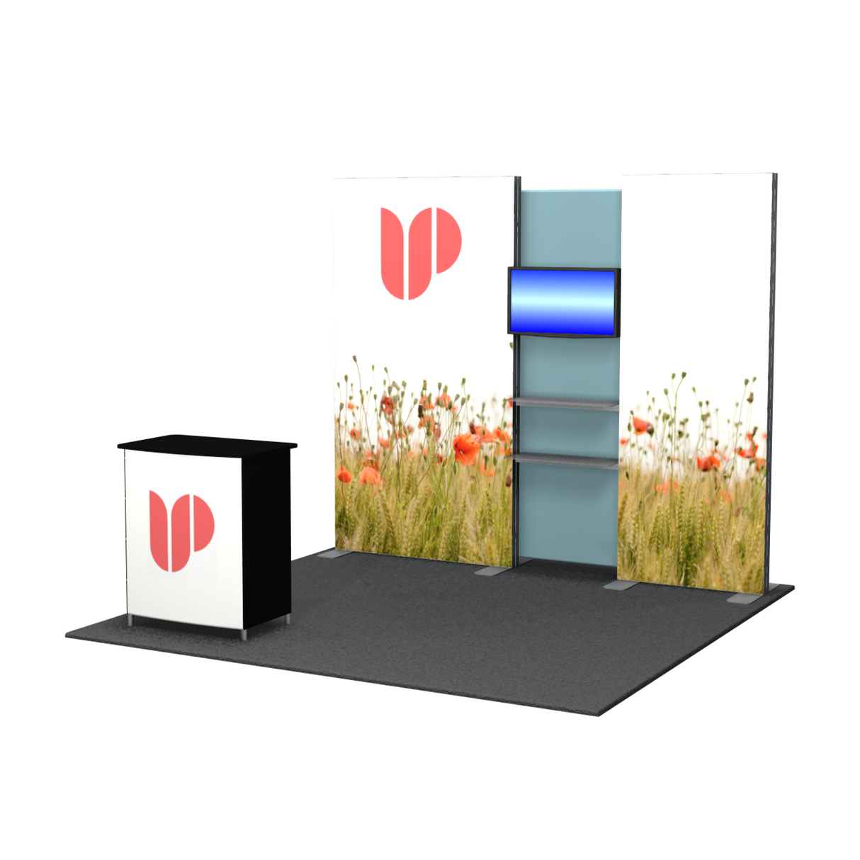 RDT-103 | 10'x10' backlit trade show booth