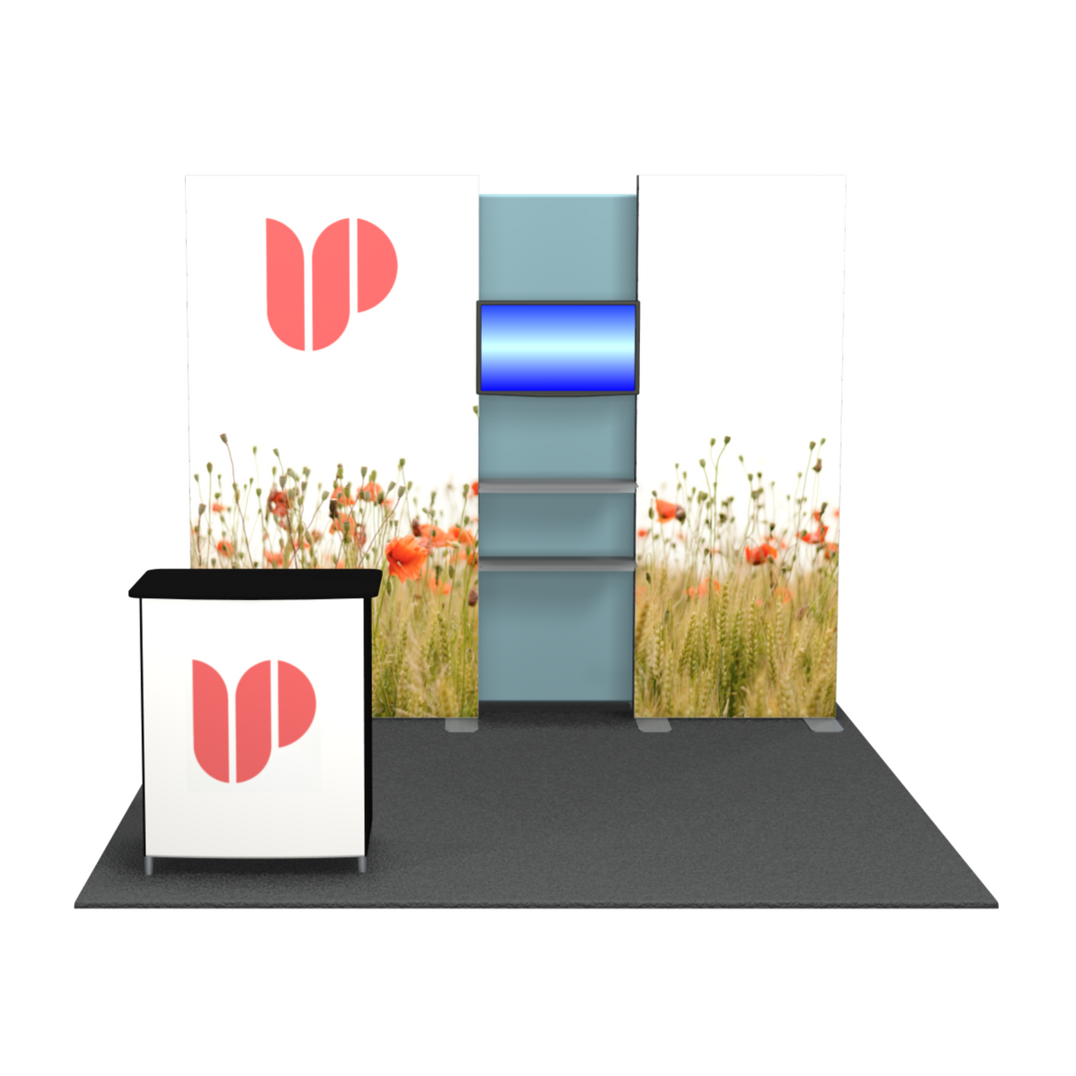 RDT-103 | 10'x10' backlit trade show booth