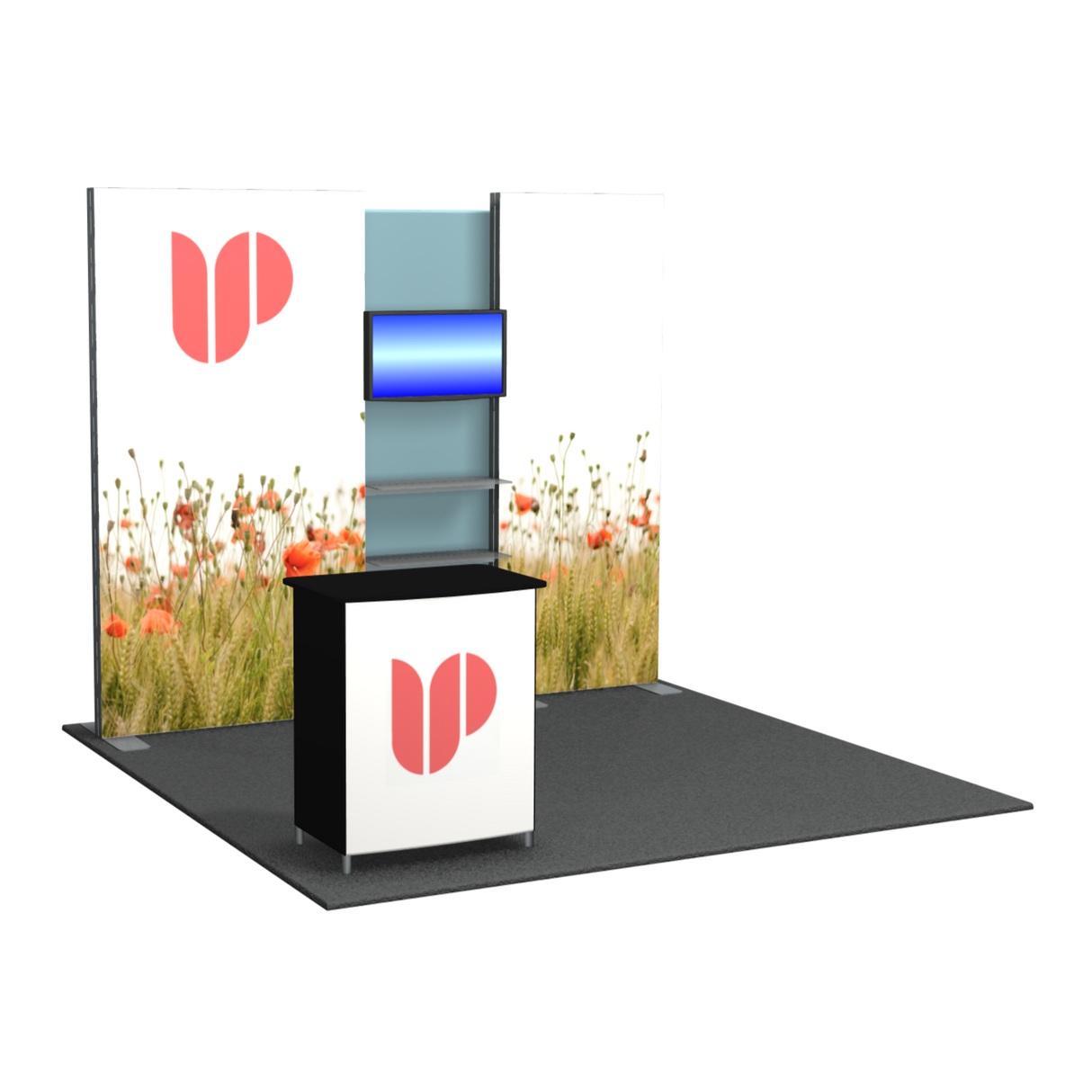 RDT-103 | 10'x10' backlit trade show booth