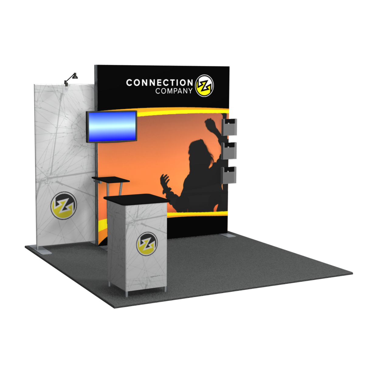 RDT-105 | 10'x10' backlit trade show booth