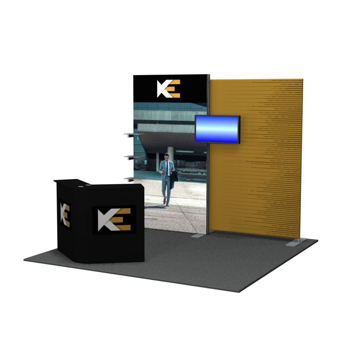 RDT-111 | 10'x10' backlit trade show booth