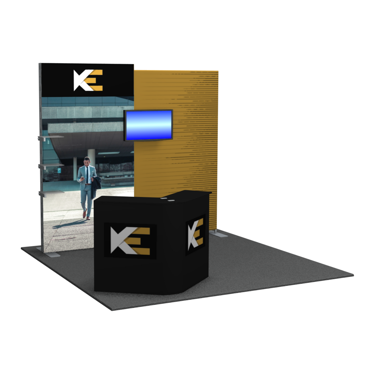 RDT-111 | 10'x10' backlit trade show booth