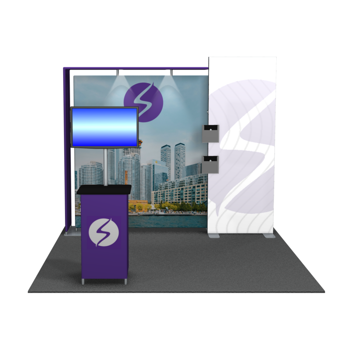 RDT-113 | 10'x10' backlit trade show booth