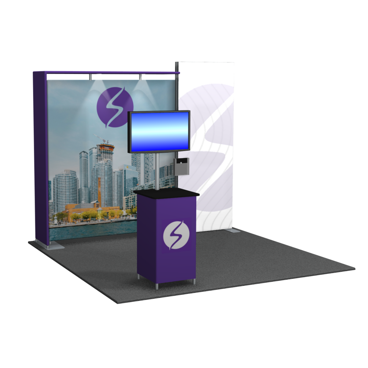 RDT-113 | 10'x10' backlit trade show booth