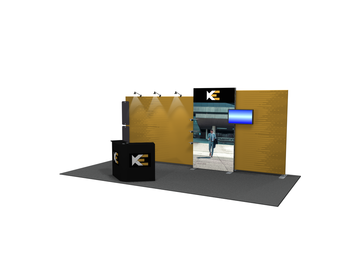 RDT-211 | 10'x20' backlit trade show booth