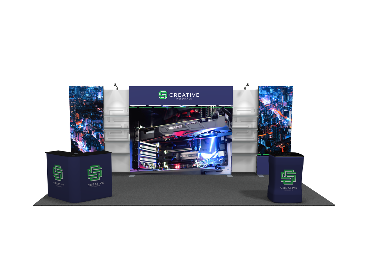 RDT-214 | 10'x20' backlit trade show booth