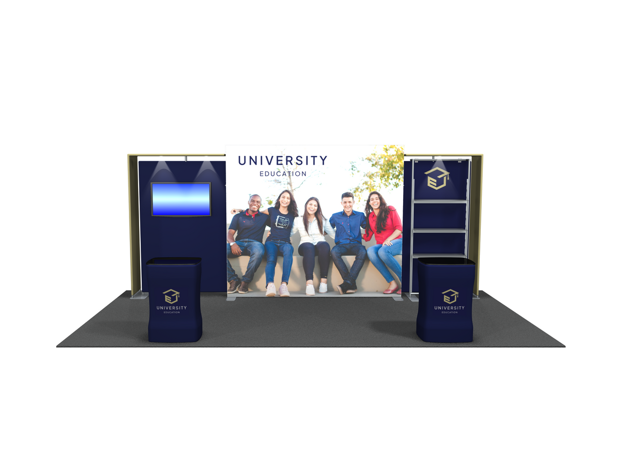 RDT-217 | 10x20 backlit trade show booth