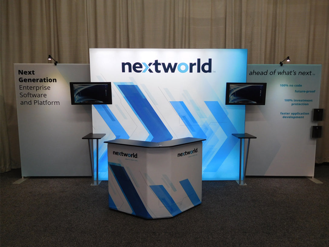 RDT-201 | 10'x20' backlit trade show booth