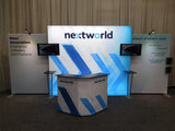 RDT-201 | 10'x20' backlit trade show booth