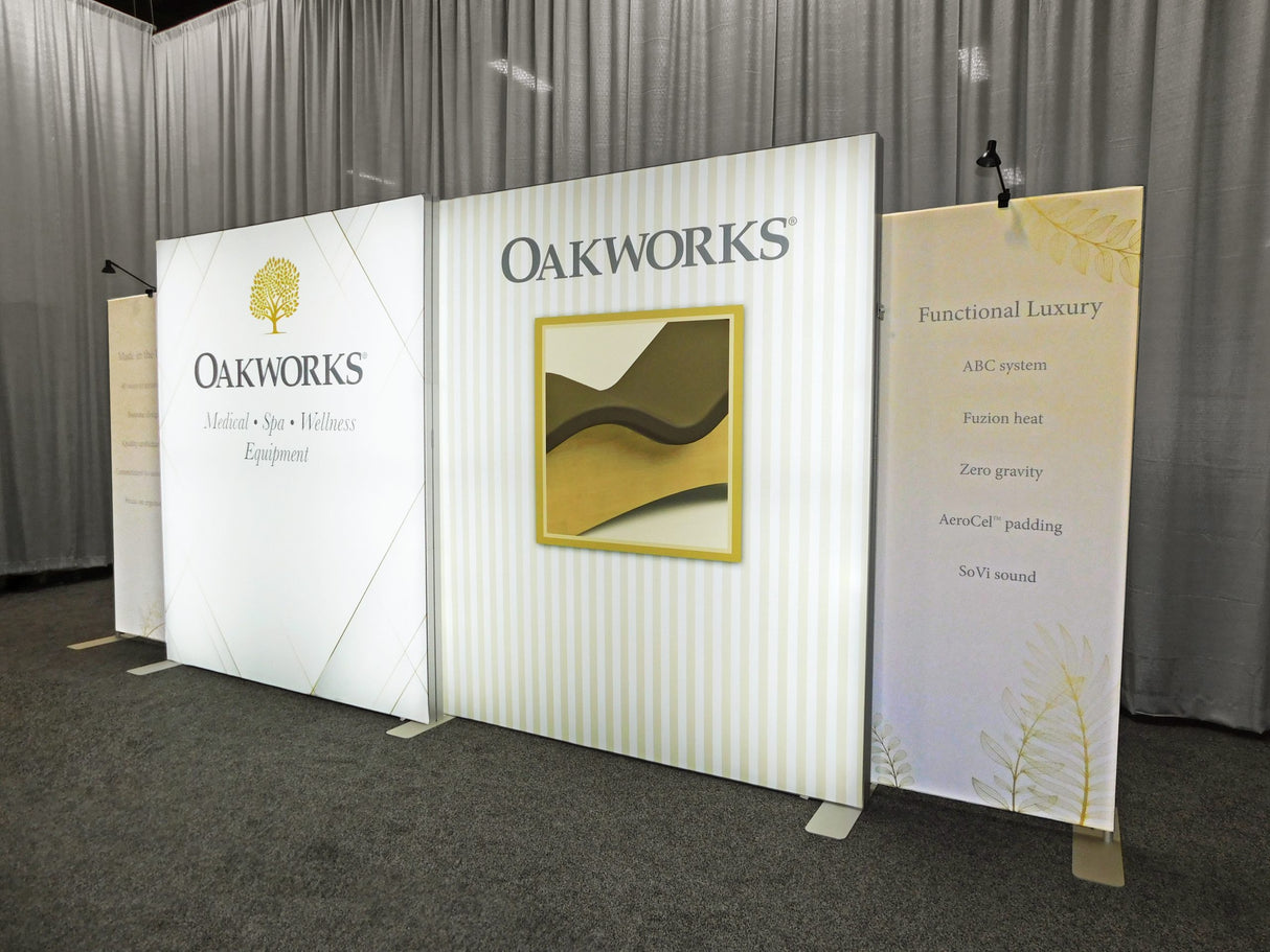 RDT-205 | 10'x20' backlit trade show booth