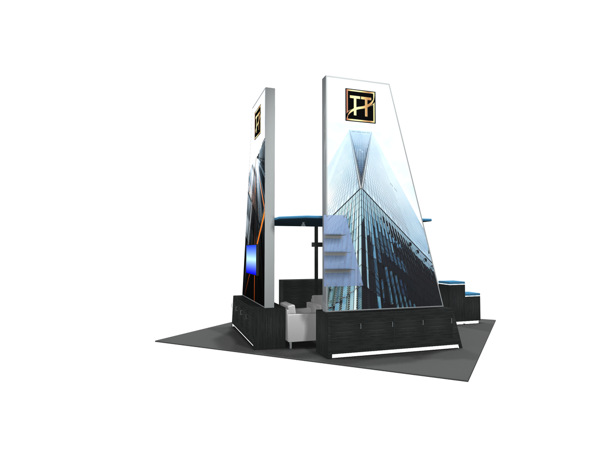 SYNC-3002 | hybrid trade show booth