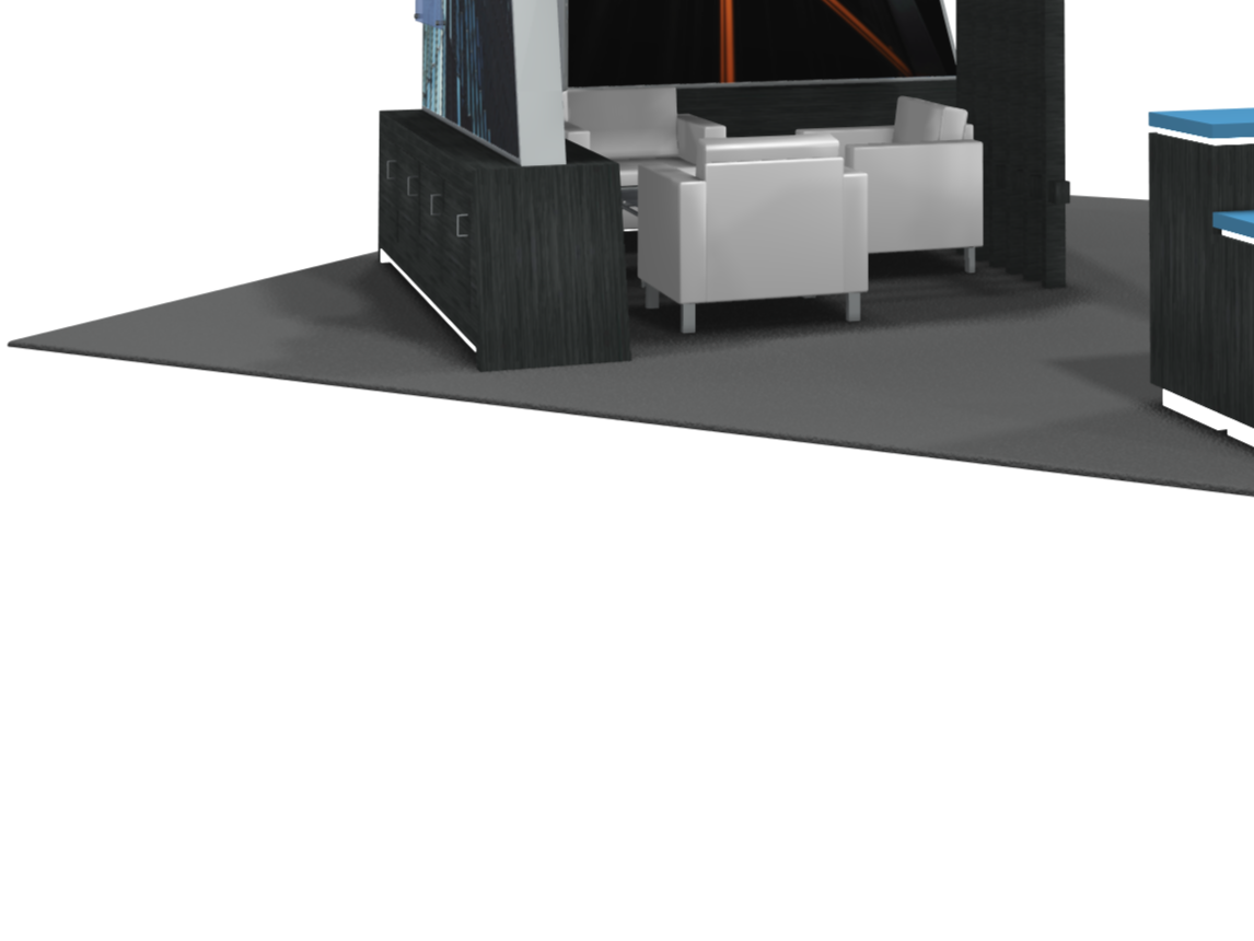 SYNC-3002 | hybrid trade show booth