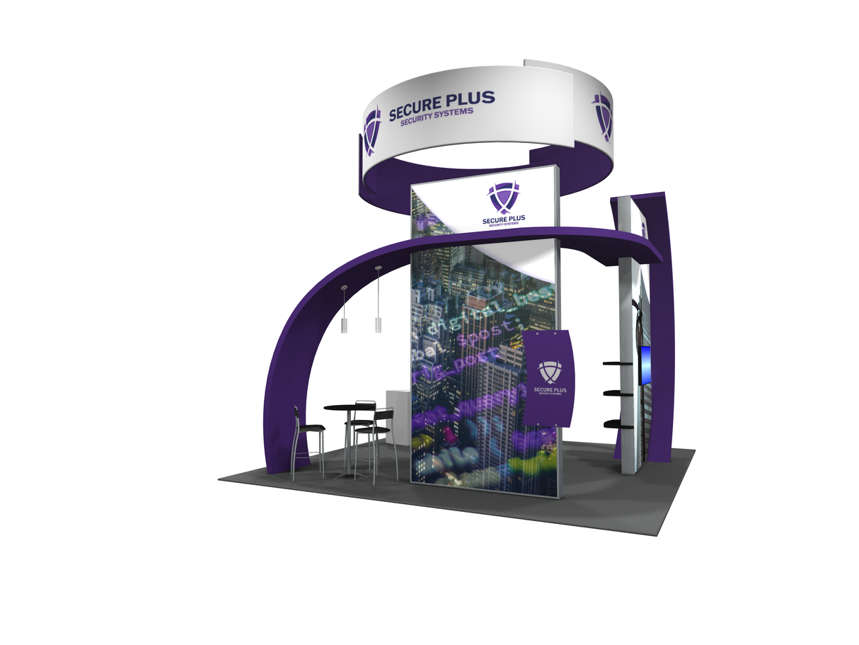 SYNC-3003 | hybrid trade show booth