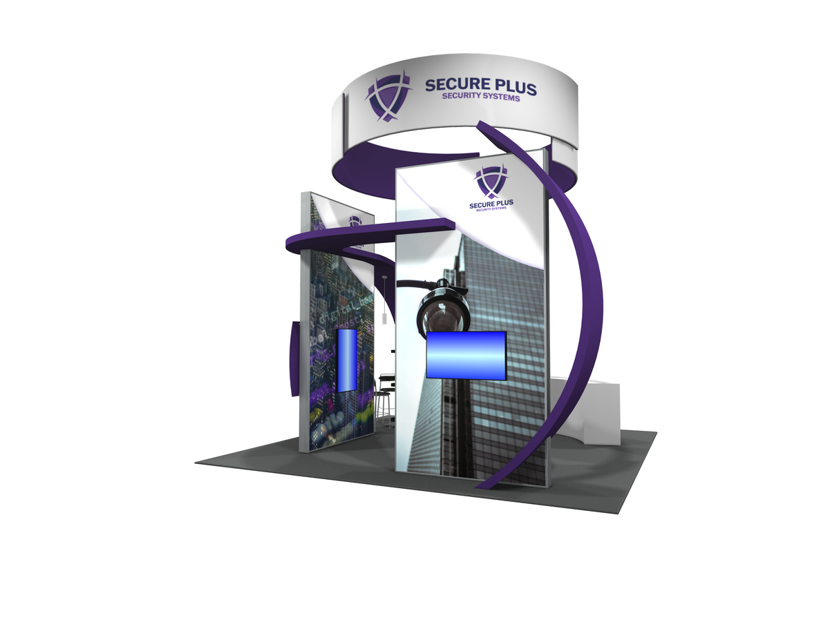 SYNC-3003 | hybrid trade show booth