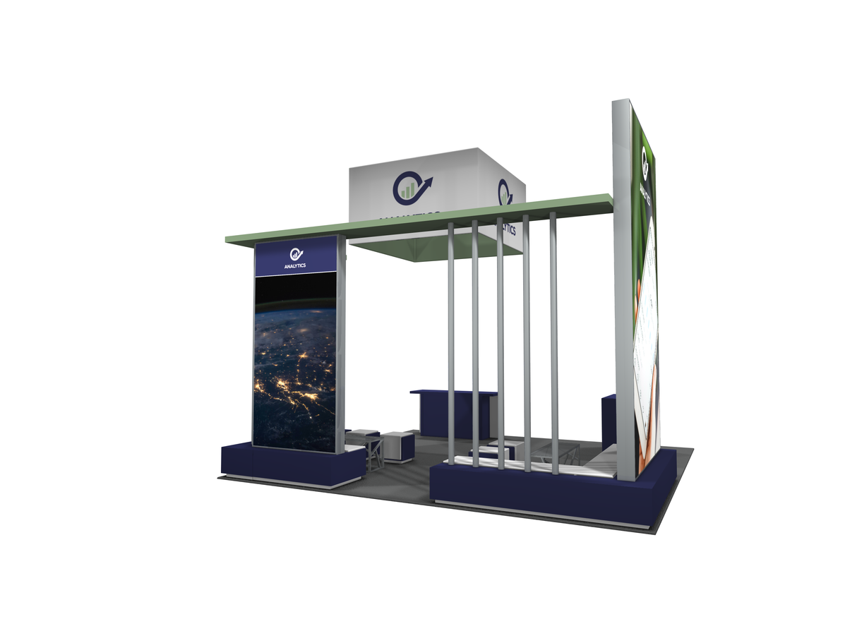 SYNC-3004 | hybrid trade show booth