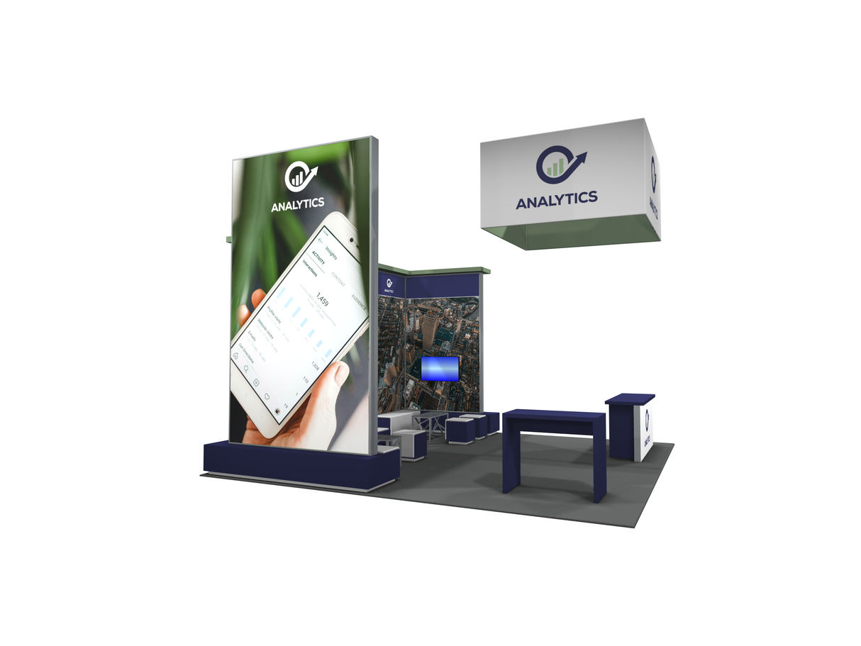 SYNC-3004 | hybrid trade show booth