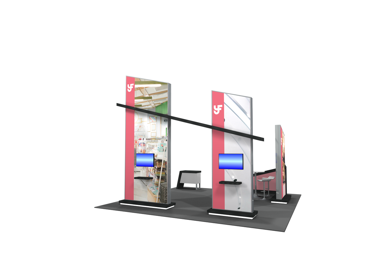 SYNC-3005 | hybrid trade show booth