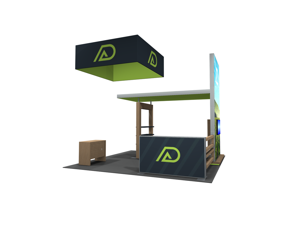 SYNC-3006 | hybrid trade show booth