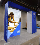 SYNC-2012 | backlit trade show booth