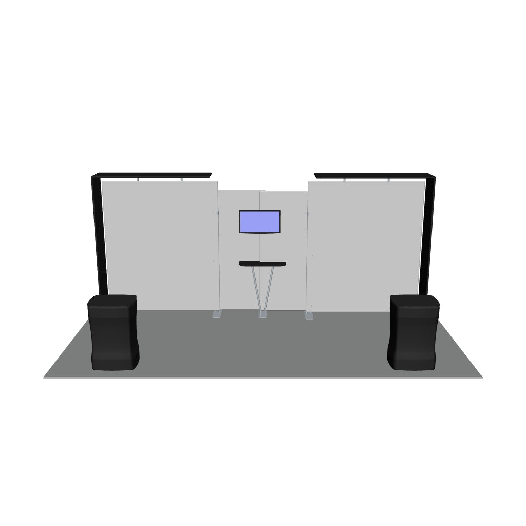 MDA-222 | 10'x20' portable trade show booth