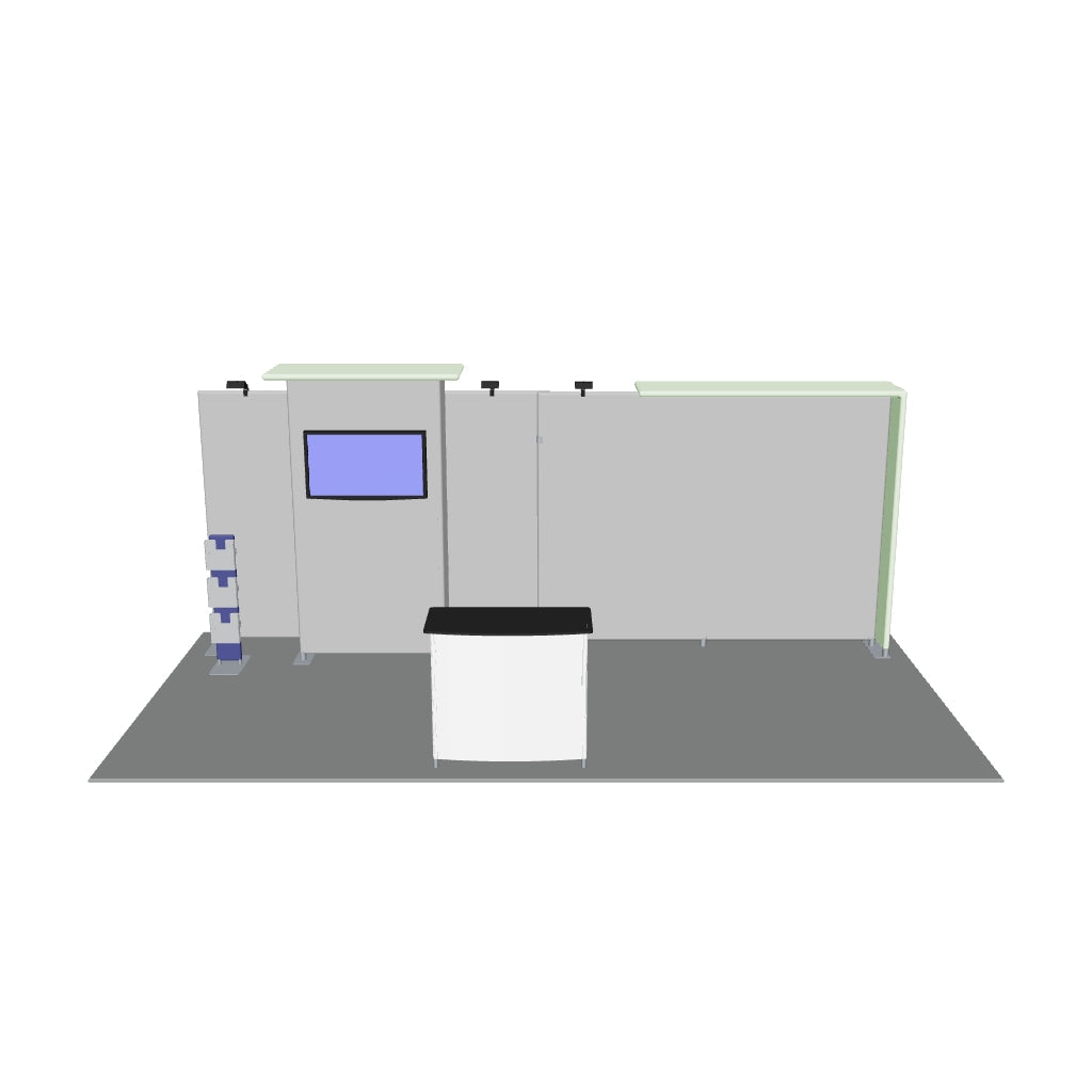 MDB2-2008 | 10'x20' portable trade show booth