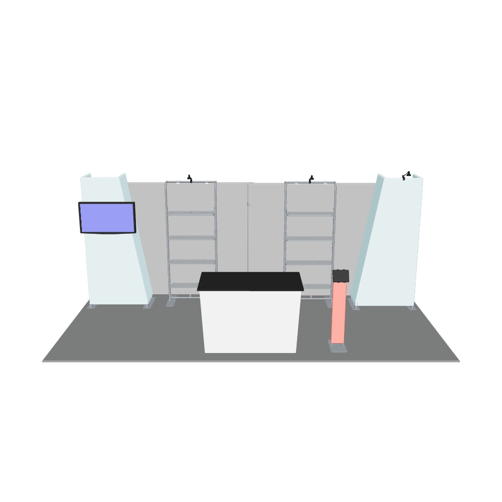 MDB2-2014 | 10'x20' portable trade show booth