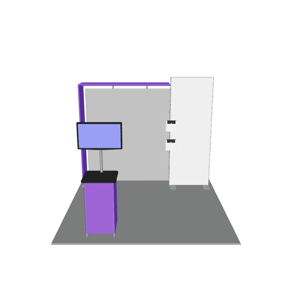 RDT-113 | 10'x10' backlit trade show booth